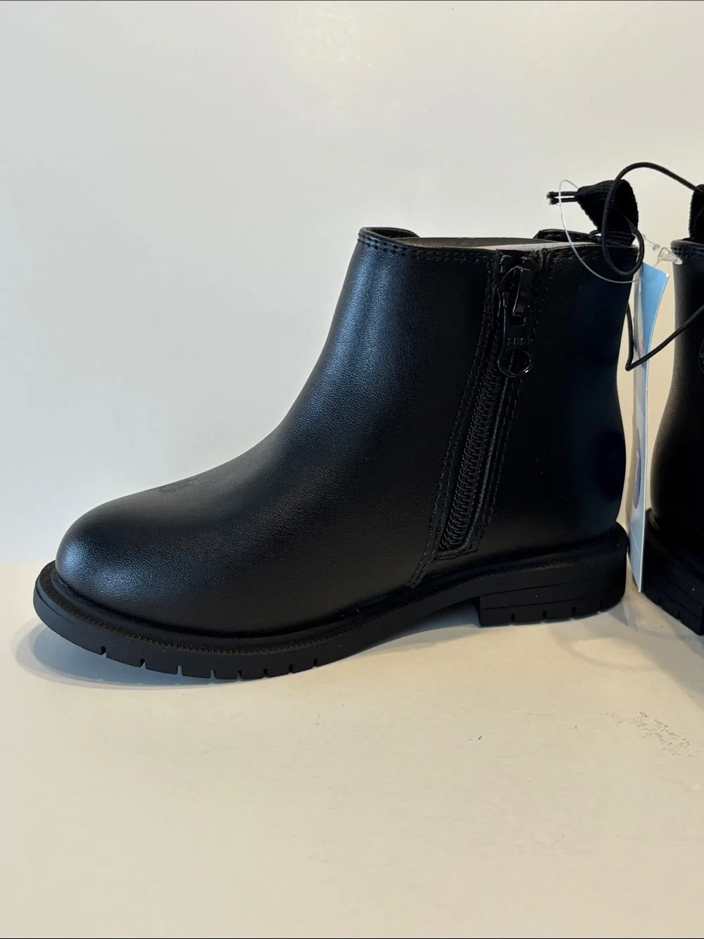 Cat & Jack Kids Black Tanner Boots